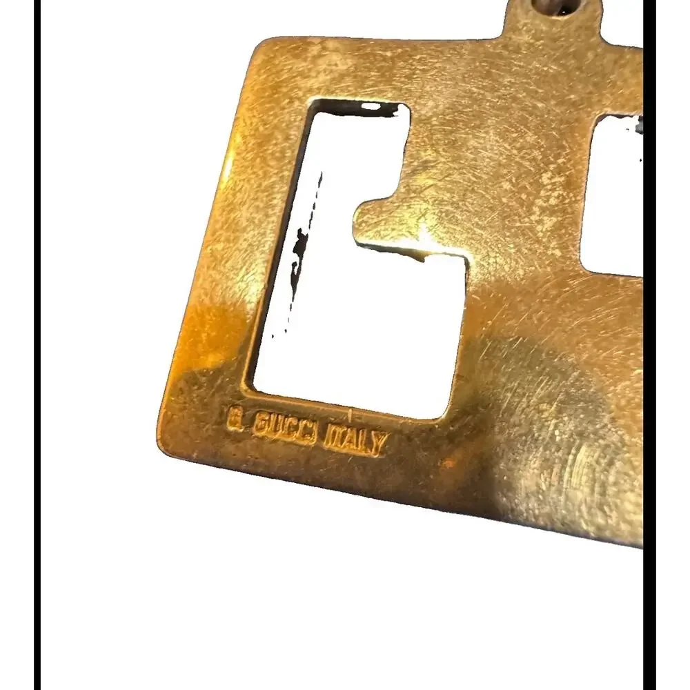 Gucci G Logo Keychain  Box, COA